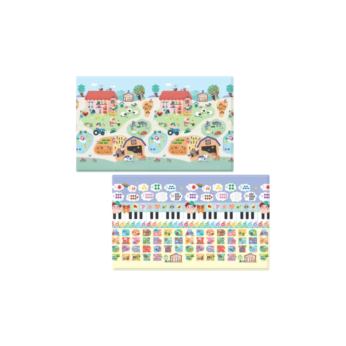 DWINGULER Sensory Playmat – Farm House - Quinton Baby Product