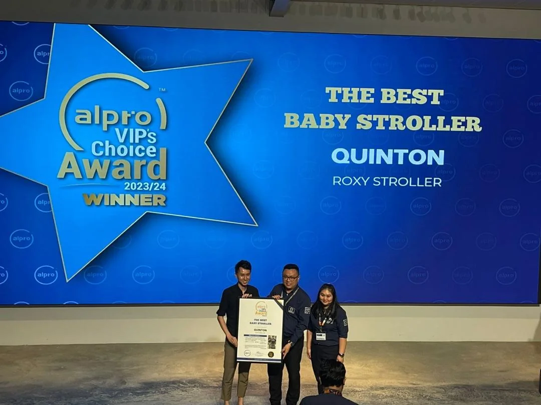 Quinton Baby Wins Best Baby Stroller — Alpro VIP's Choice Award 2023/24