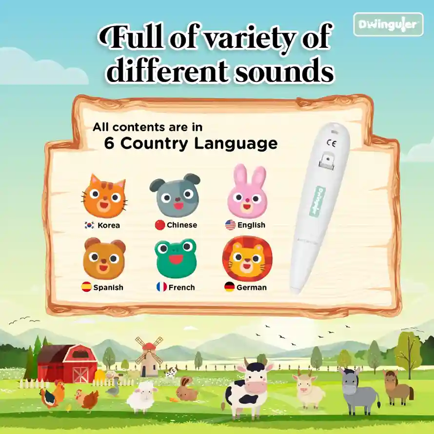 DWINGULER Sensory Playmat – Farm House catalog image 1