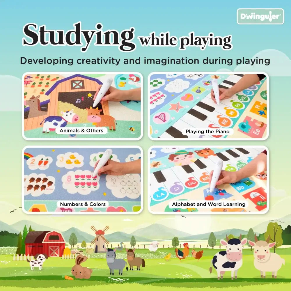 DWINGULER Sensory Playmat – Farm House catalog image 3