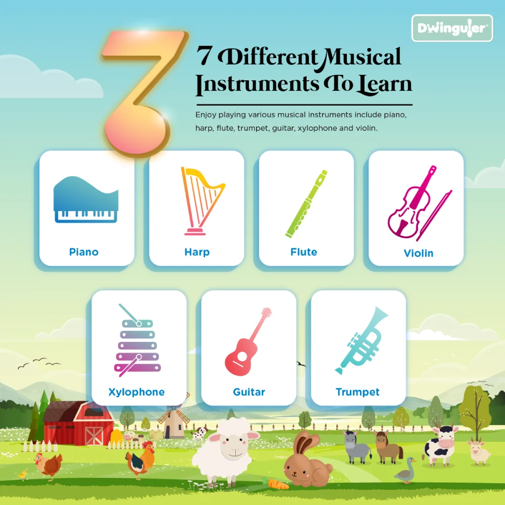 DWINGULER Sensory Playmat – Farm House catalog image 4