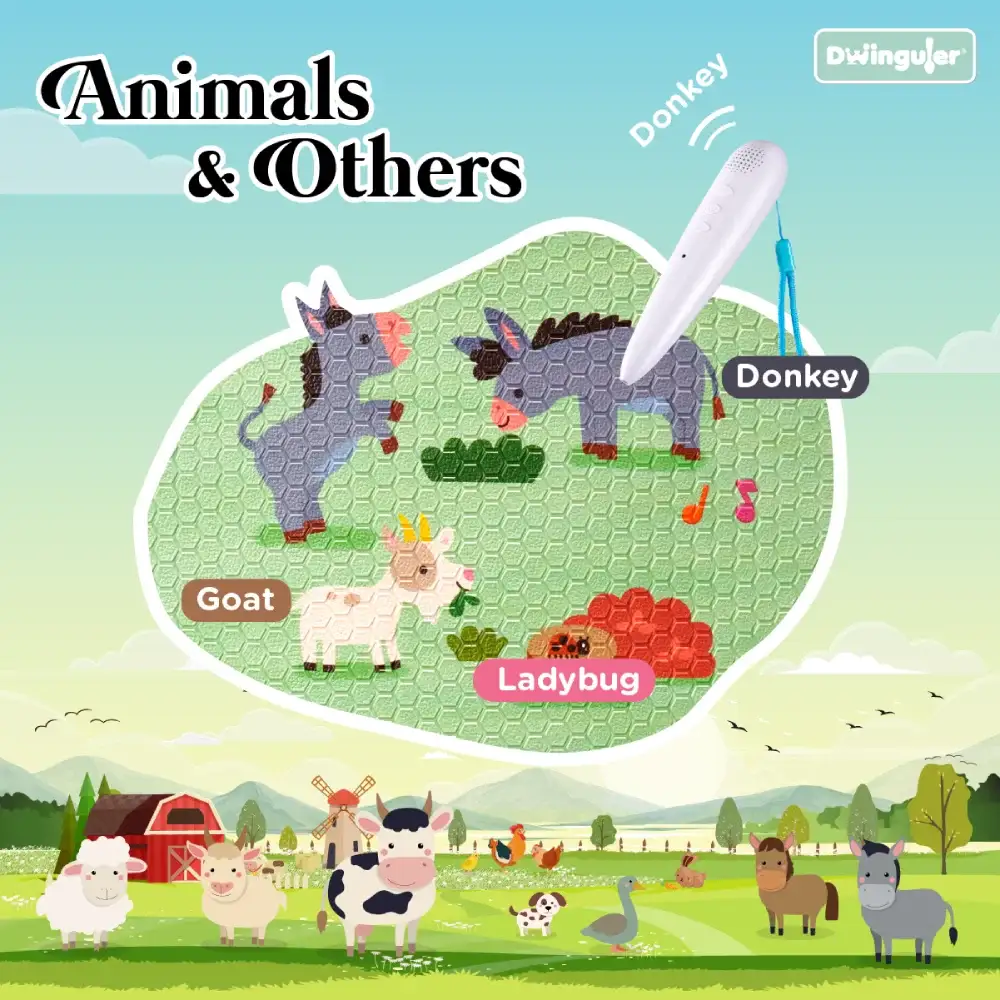 DWINGULER Sensory Playmat – Farm House catalog image 6