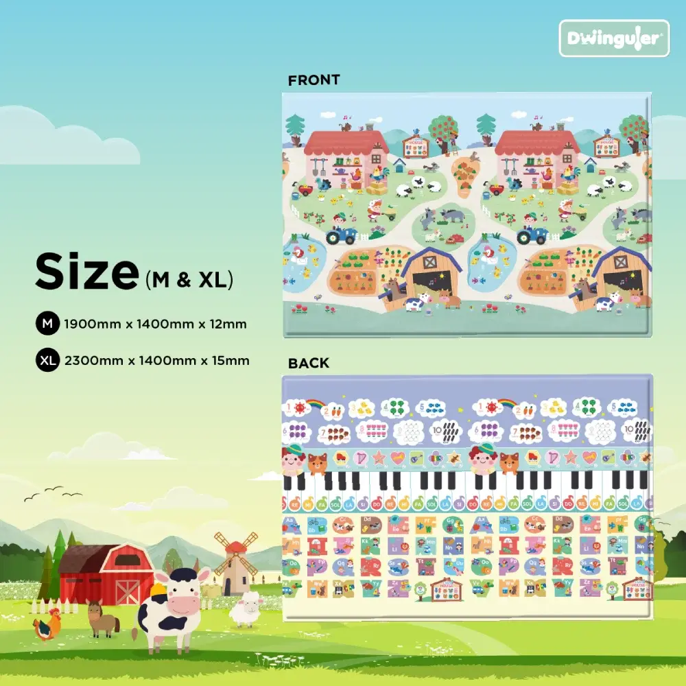 DWINGULER Sensory Playmat – Farm House catalog image 11