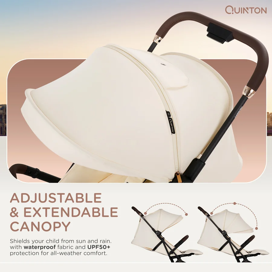 Quinton Carbon+ Compact Stroller (carbon fibre) image 2
